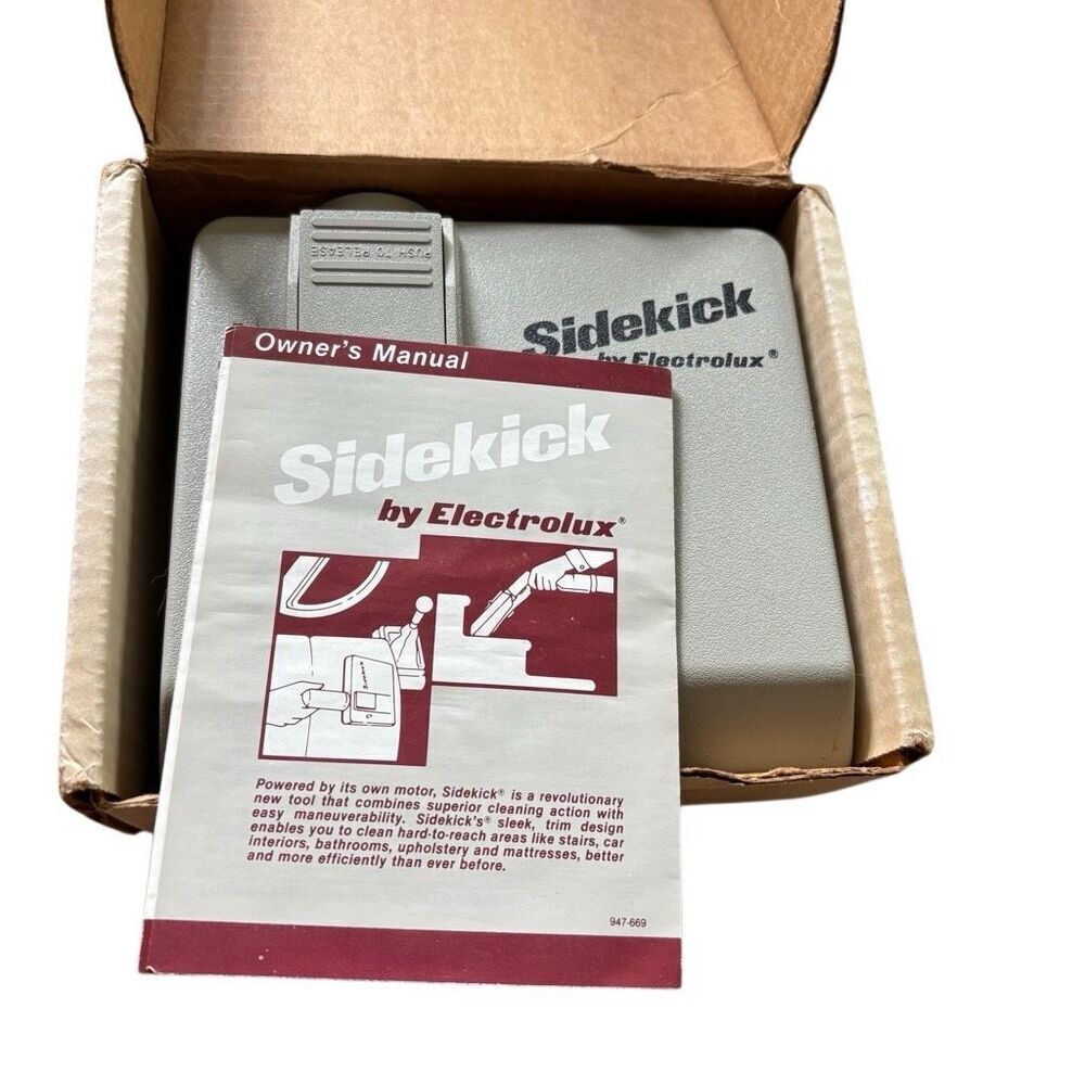 Electrolux Sidekick Model 1562 Vacuum Attachment In Original Box